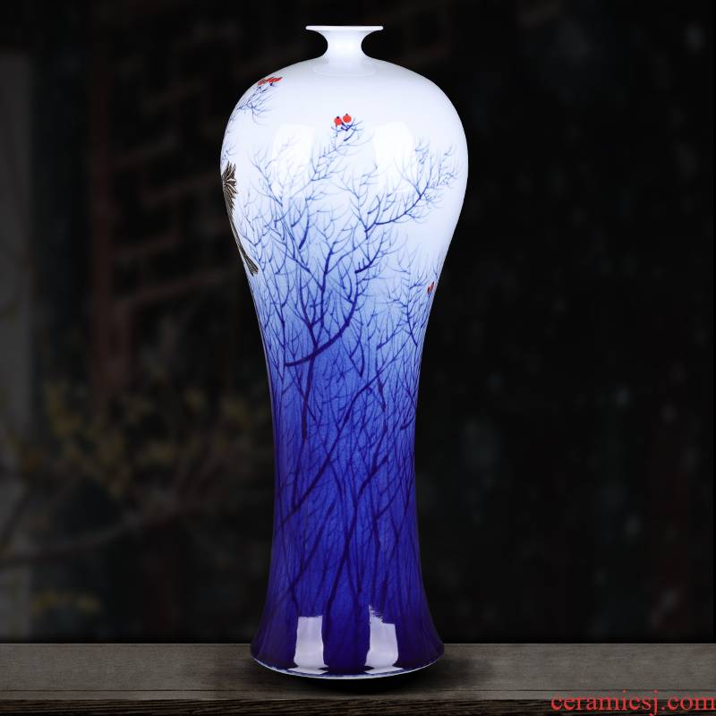 The Master of jingdezhen chinaware big vase hand - made luck mei bottled act the role ofing is tasted furnishing articles present club hotel