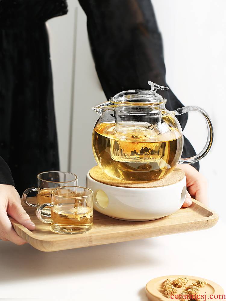 New ceramic heat resistant high temperature resistant one little teapot with tea with Chinese style bowl tea sets are it