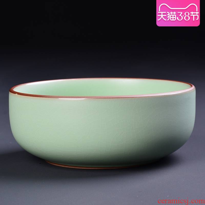 Open the slice your up refers to flower pot ceramic large classical nonporous creative grass copper bowl lotus basin hydroponic plant flower pot