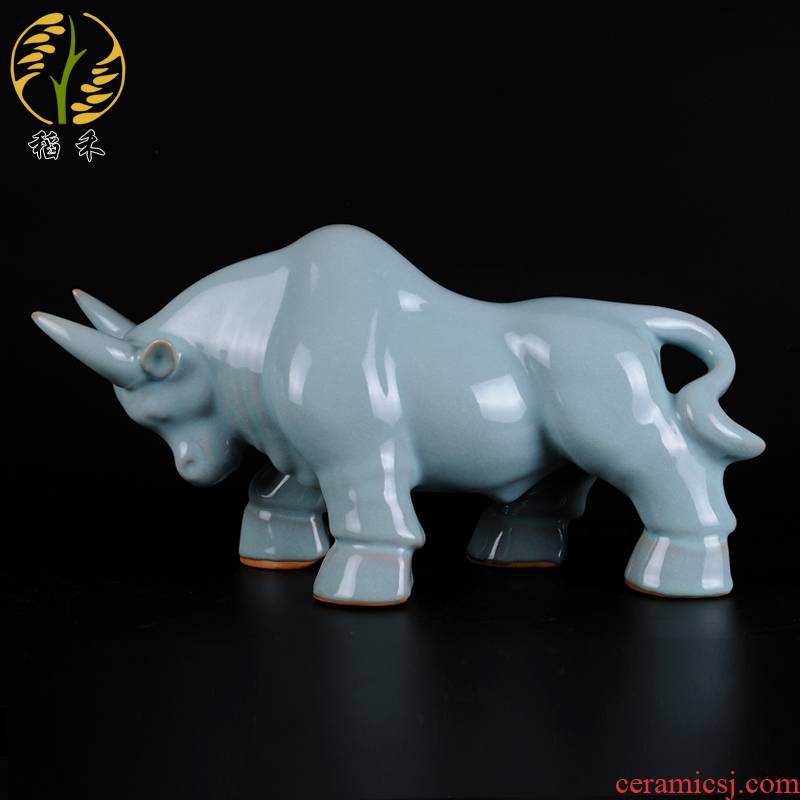 Your up undressed ore Your porcelain arts and crafts ceramics cattle home office decoration furnishing articles sitting room decoration enterprise business gifts
