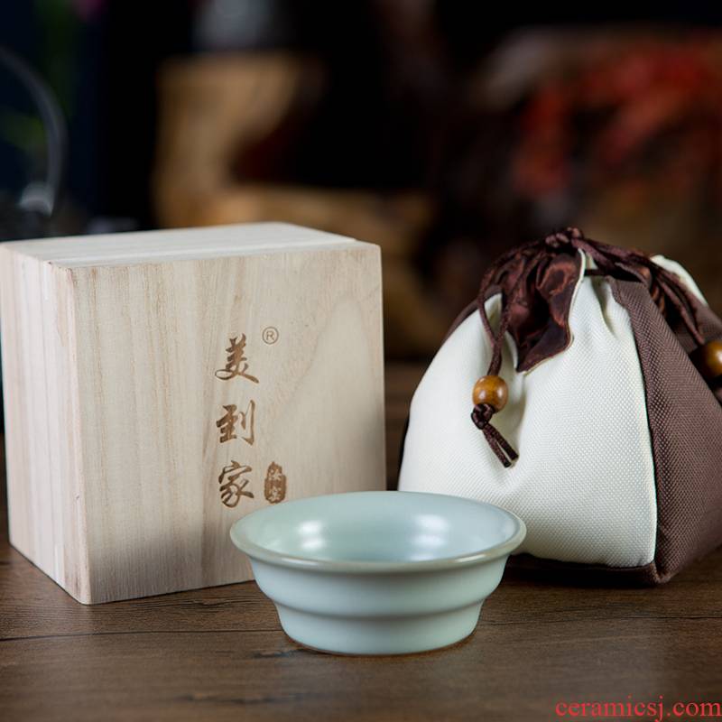 Beautiful home cup your up porcelain porcelain cup single individual cup tea cup kung fu tea cup gift box package