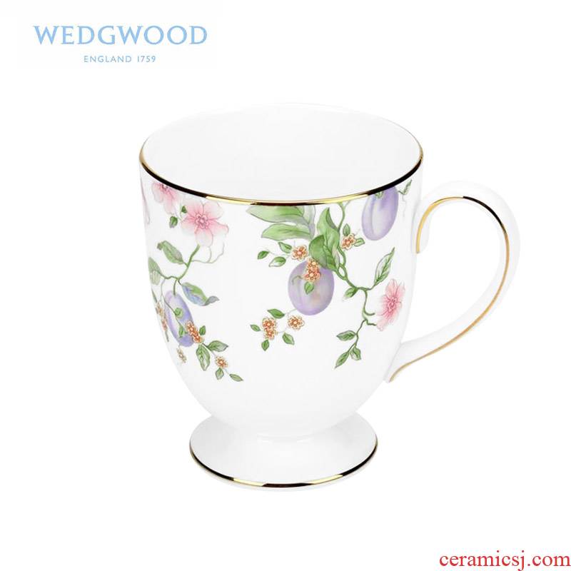 British Wedgwood Sweet name name Plum Sweet berry high mark cup ipads porcelain cup of milk tea cup