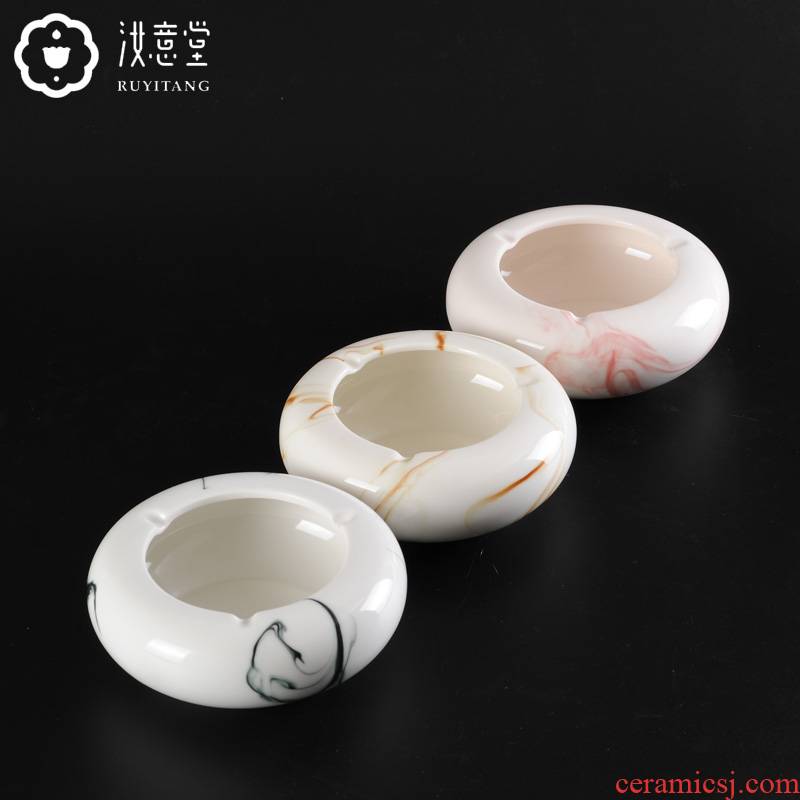 Ceramic ashtray large ashtray individuality tide restoring ancient ways the sitting room the bedroom hotel lobby office decoration furnishing articles
