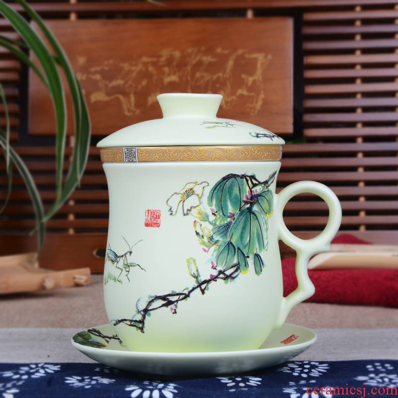 Xiang feng tea set your up ceramic cups of tea every cup of ceramic filter office tea tea cup boss cup