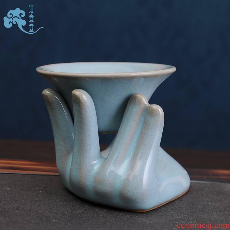 Your up ceramic kunfu tea filter good tea tea tea tea filter accessories) tea strainer insulation originality