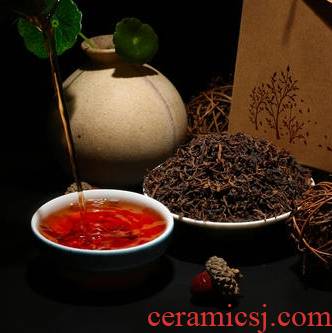 2014 pu 'er ripe tea palace 250 grams of 1 bag + 32 jade porcelain, appropriate pot=180 yuan