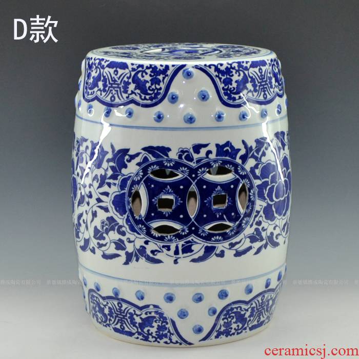 Jingdezhen ceramics porcelain who teahouse tea house furnishing articles household adornment tea drum who ornaments