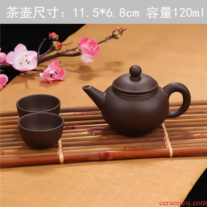 It pure manual teapot rule of archaize level xi shi pot for little teapot ceramic household utensils cup