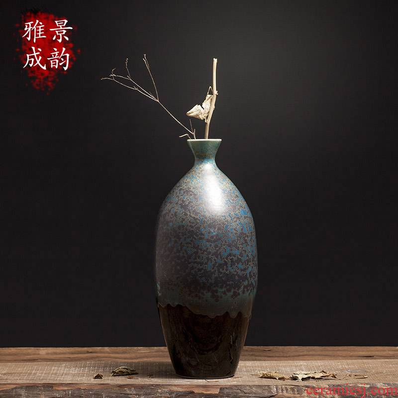 Jingdezhen ceramic Chinese vase furnishing articles furnishing articles household supplies creative table sitting room adornment is placed