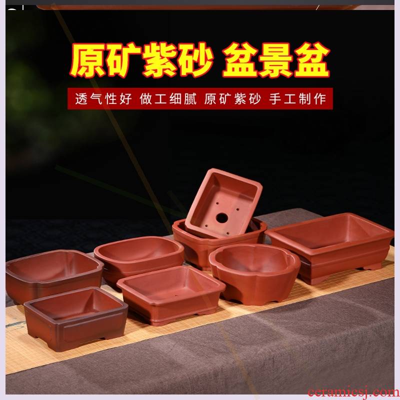 Fei in large - sized orchid basin to the balcony vegetable potted flower king clearance package mail ceramic flower pot