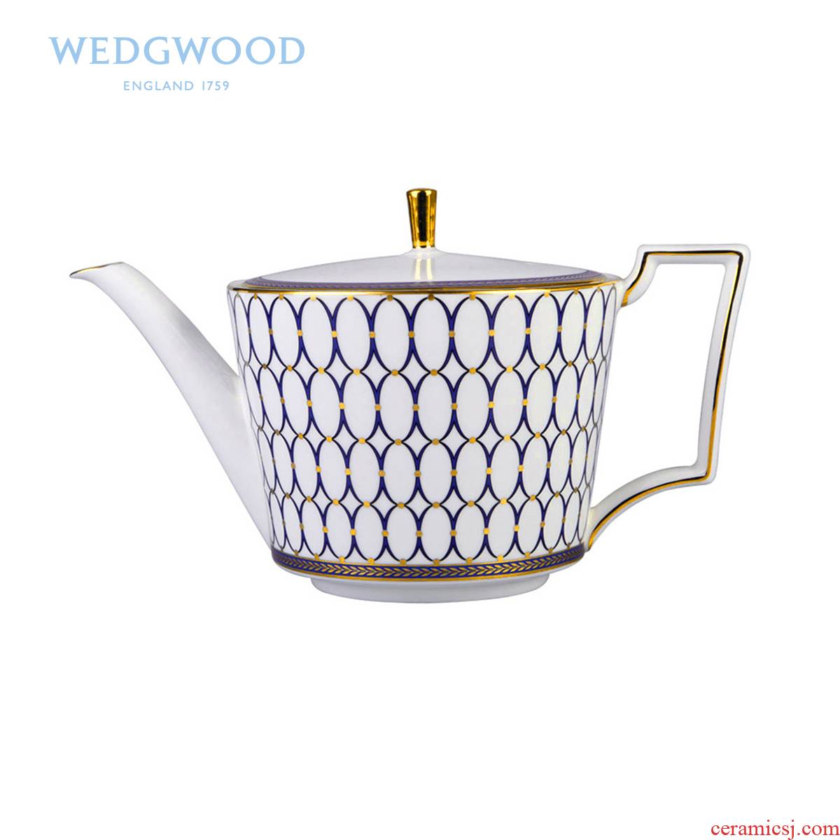 Wedgwood waterford Wedgwood Renaissance Gold powders ipads in China tea/coffee pot
