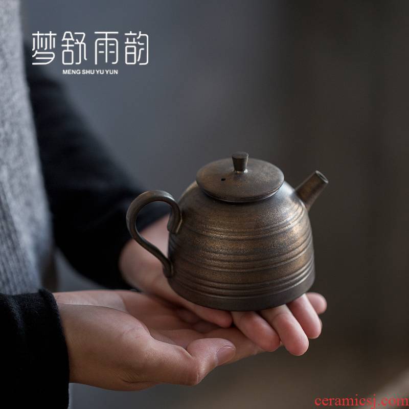 Dream ShuYu rhyme kung fu tea set little teapot ceramic filter teapot single pot with Japanese restoring ancient ways with one person