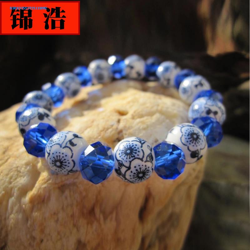 Jin hao ceramic jewelry national wind civet cats trinkets scattered bead bracelet brand "women 's tail chain can be adjusted