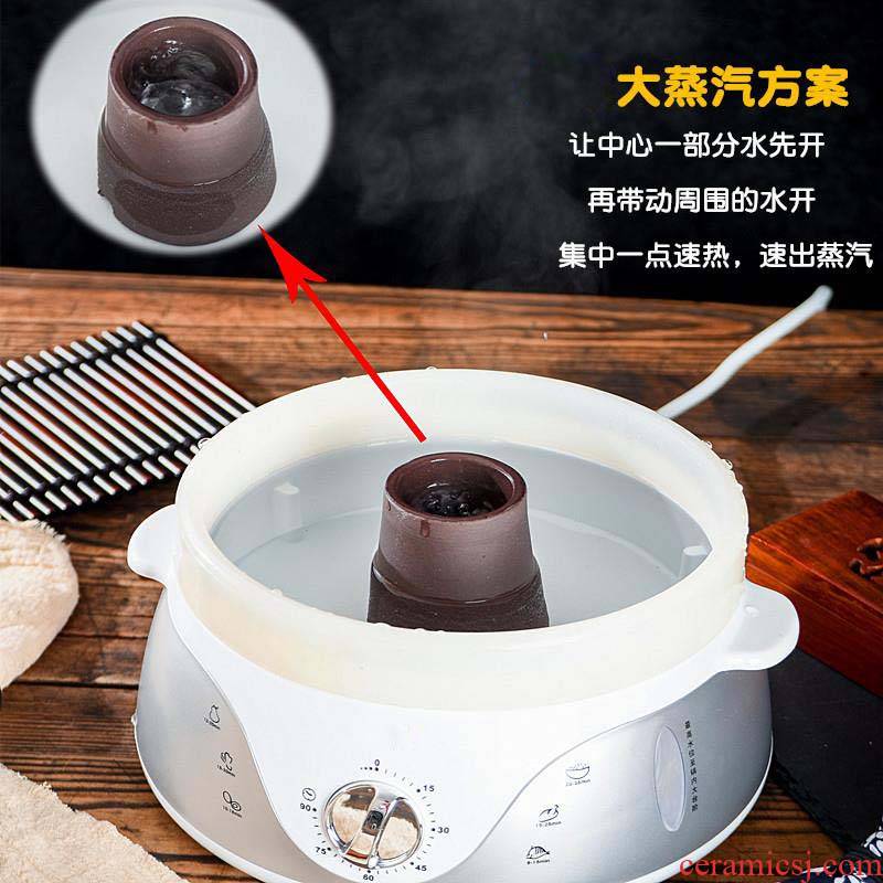 Hui shi electric steam kettle chicken special economic bottom pot residential boiler ltd. health yunnan steamer yixing purple sand pot 1