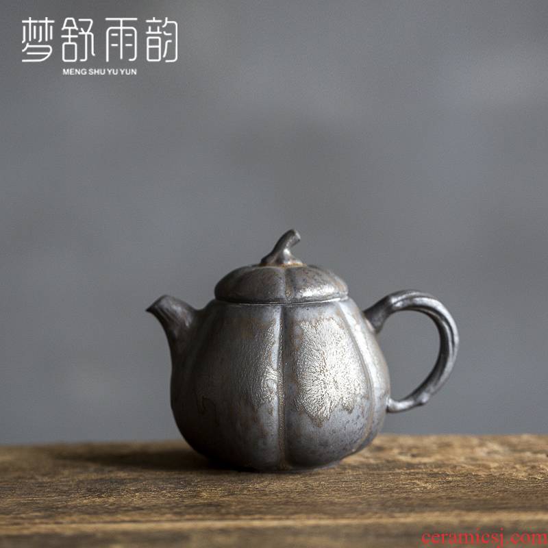 Dream ShuYu rhyme little teapot Japanese home side changed the pot of thick after restoring ancient ways ceramic tea single pot with one person