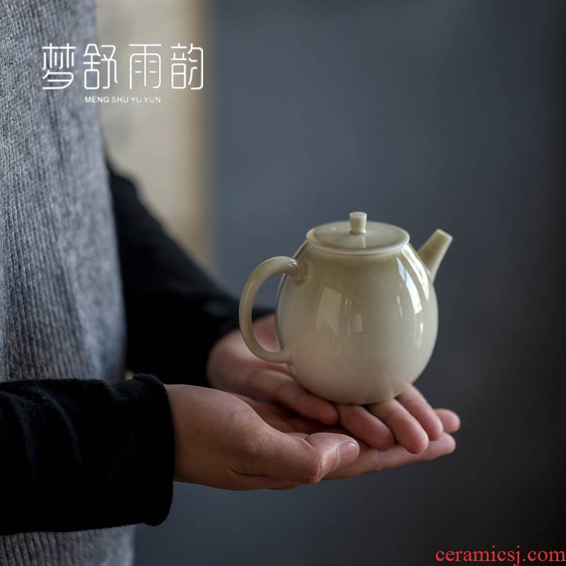 Dream ShuYu rhyme kung fu tea set little teapot tea ceramic filter single pot of tea with Japanese restoring ancient ways with one person