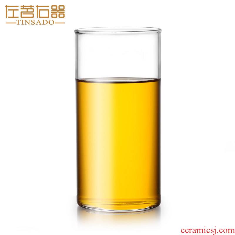 ZuoMing right device 400 ml contracted household manual transparent green tea ultimately responds cold water glass cup milk cup