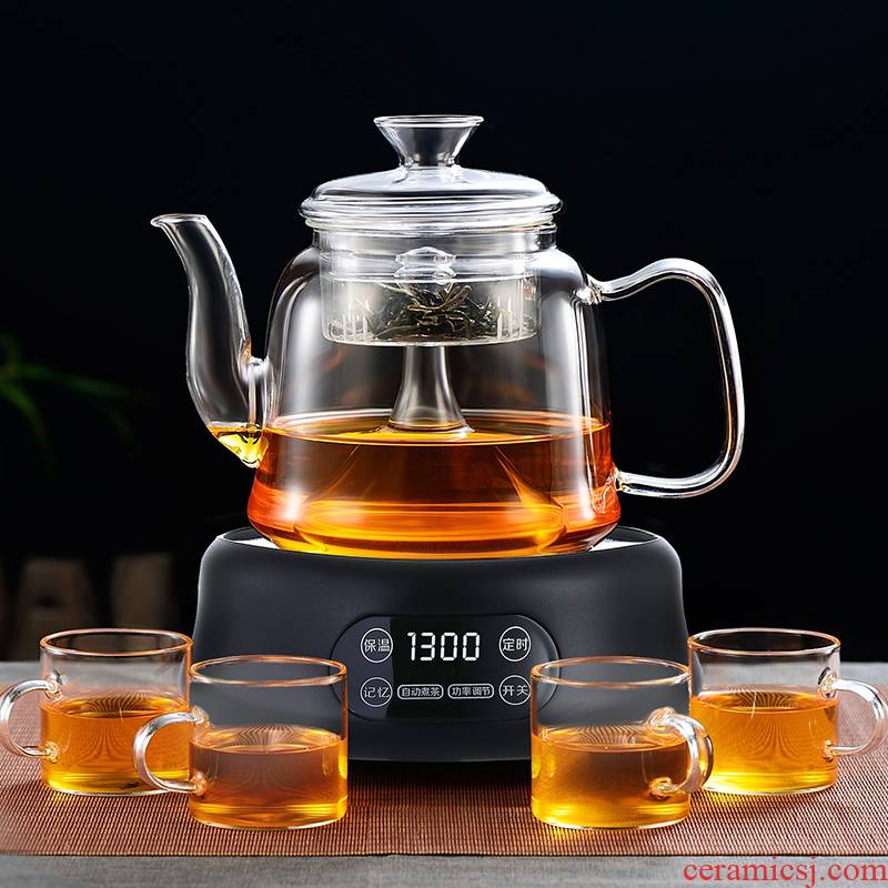 Electric TaoLu automatic cooking tea machine insulation suits for high temperature resistant glass teapot kettle home office
