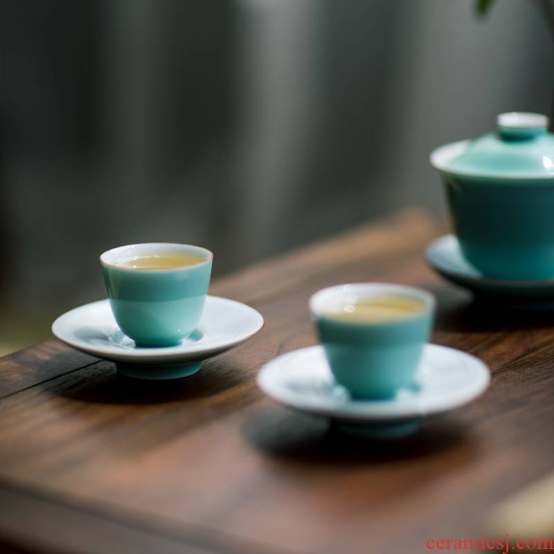 Vegetation school ceramic cups cup mat sample tea cup kung fu masters cup small ceramic cups cups tea color glaze