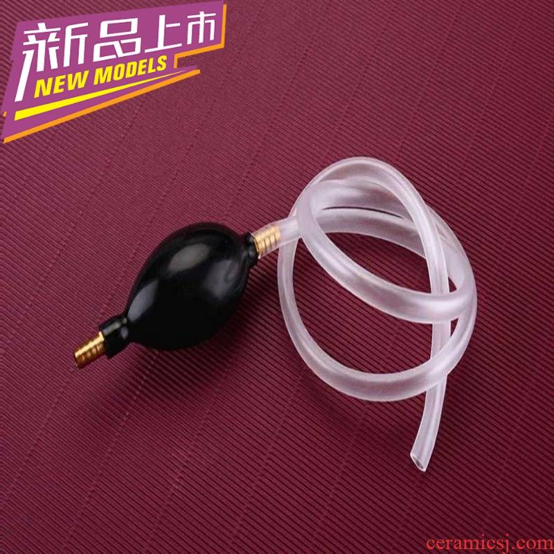 The Pumping pipe drain pipe tapping outlet pipe make tea tea tray was kung fu is contracted to take over the suction hose straw ball