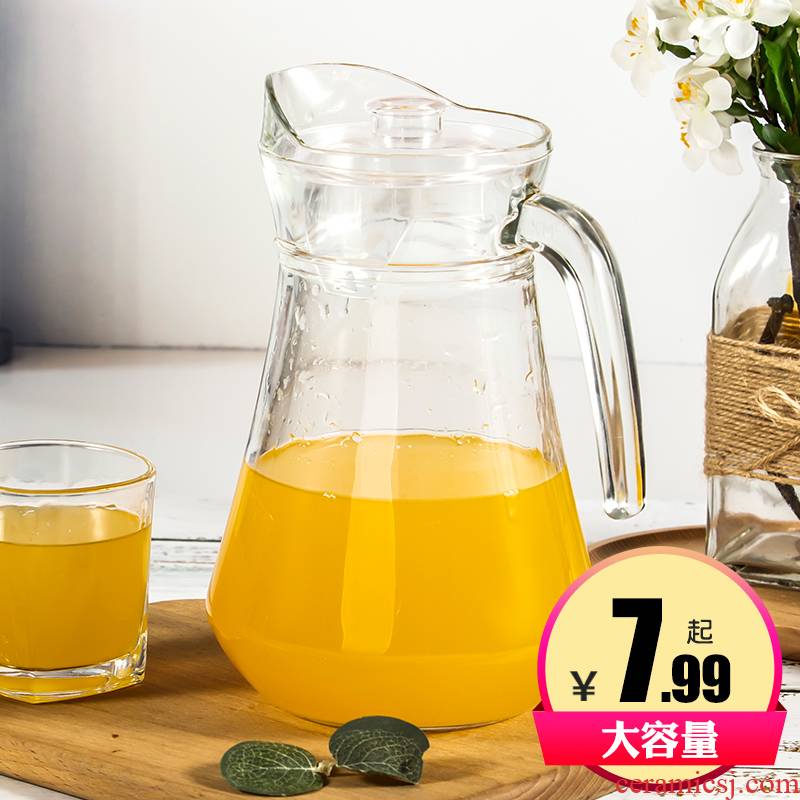 Large - capacity refrigerators in ice water to cool tea sheng water soya - bean milk bottles cold cool water kettle cup cold pot kettle