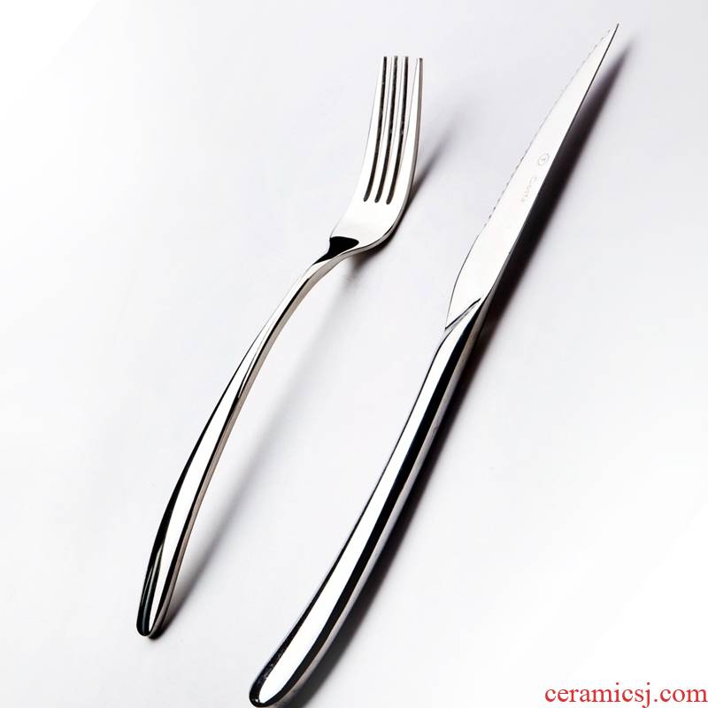 Western - style food tableware to eat steak knife and fork two - piece full Western - style suit household steak knife and fork spoon, three - piece suit