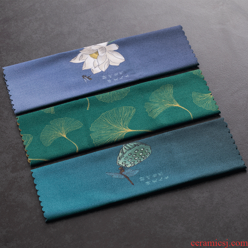 Morning high pure cotton zen tea towel cloth cloth kung fu tea tea water with towel gift boxes table, tea table