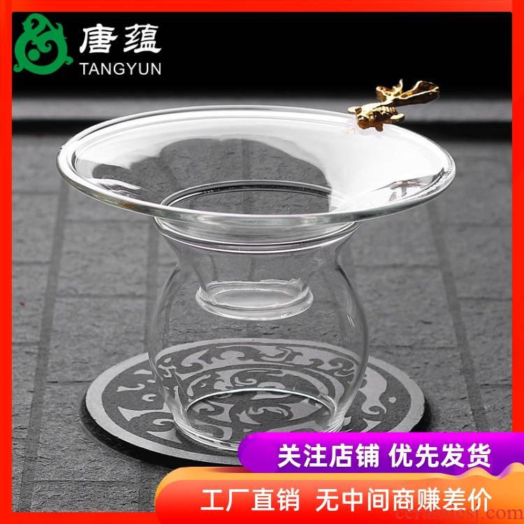 1000 mesh density glass) non - porous creative tea tea filter filter tea tea accessories