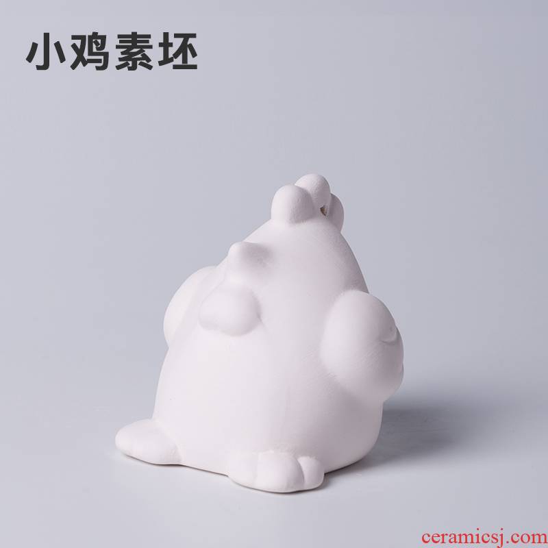 Element billet chicken fengling pottery bar would ceramic material Element grey coloured drawing or pattern