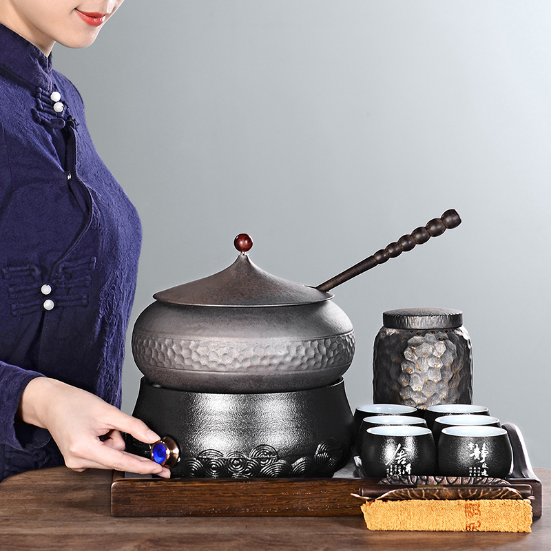 It still fang ceramics the boiled tea, the electric TaoLu boiling tea stove teapot household black tea tea pot of tea, kung fu