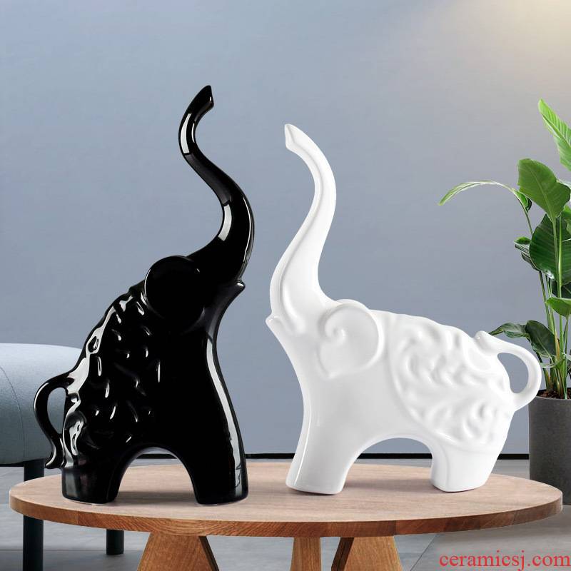 Contracted and fashionable household adornment furnishing articles wine creative I sitting room object ceramics handicraft wedding gift