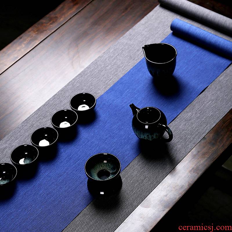 Tea sets accessories Japanese Tea table linen table flag of Chinese style table mat Tea Tea cloth art Tea zen Tea tray MATS