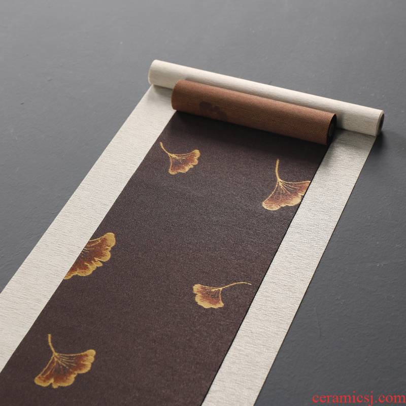 Old &, Japanese waterproof fiber mat table linen flag as cloth art tea zen tea tray MATS tea accessories