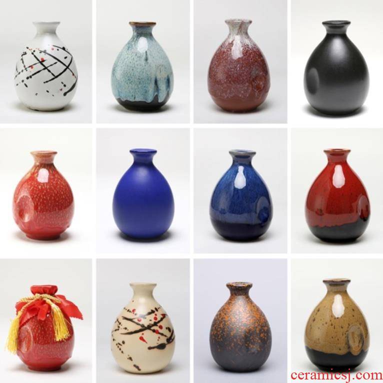 F the an empty bottle liquor bottles hand grasp archaize ceramic bottle inn beautiful antique jars with bulk sealing properties