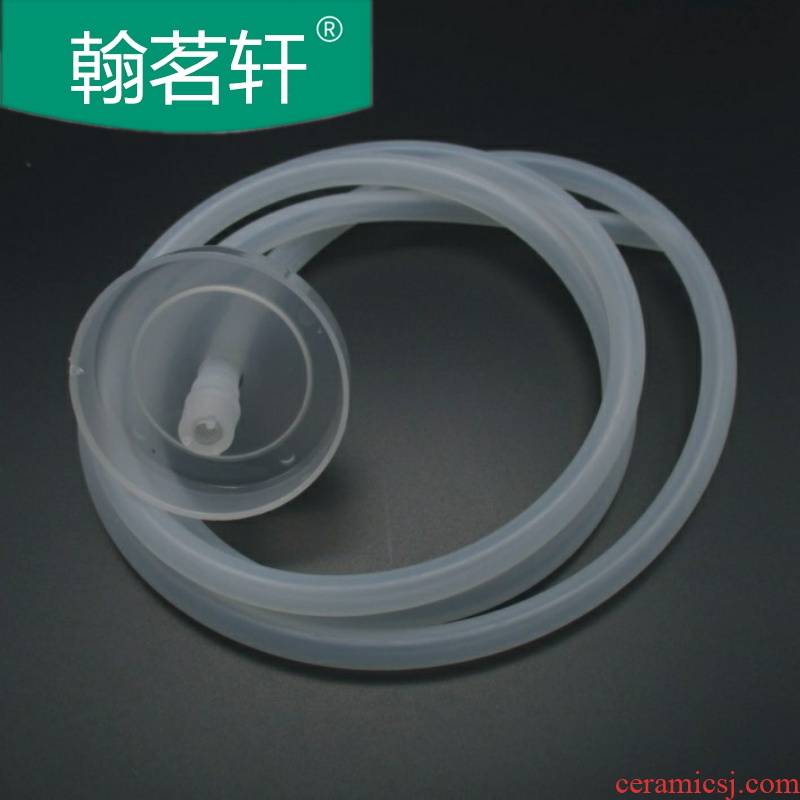 Kung fu tea tea tray on the pipe water pump suction silicone tube electric kettle induction cooker feed line