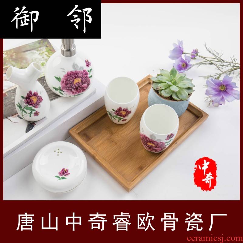 Propagated tangshan ipads China ceramic sanitary ware sanitary ware suit covered five times can be creative business birthday gifts