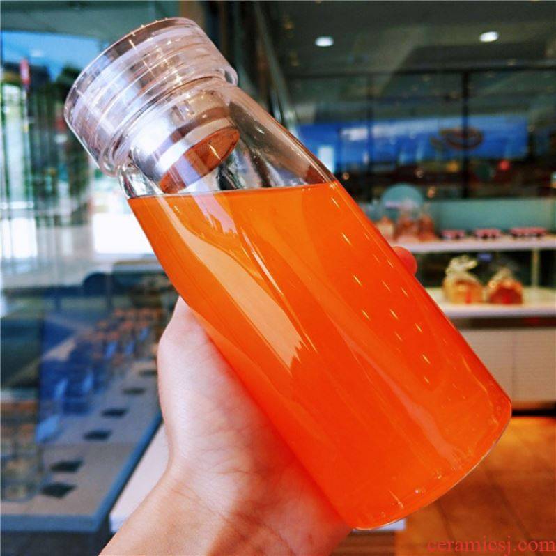 Color separation of pomelo tea tea cup vacuum glass female portable web celebrity contracted cup express filter glass