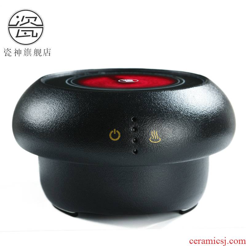 Porcelain god contracted Japanese mushroom electric TaoLu small black tea tea boiled tea glass kettle home outfit