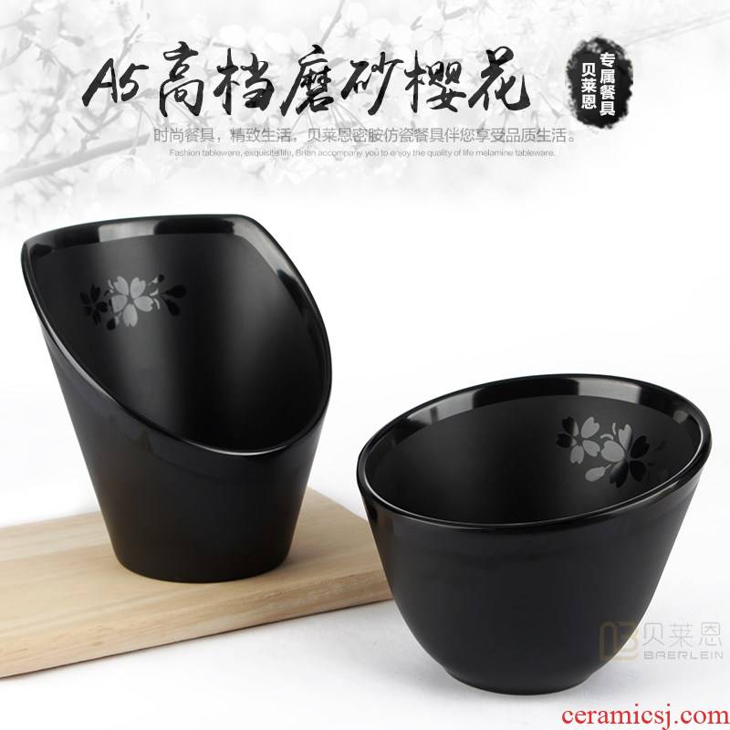 Chinese melamine tableware oblique expressions using bowl imitation bowls hot pot dishes barrels vegetables more creative ingredients barrels