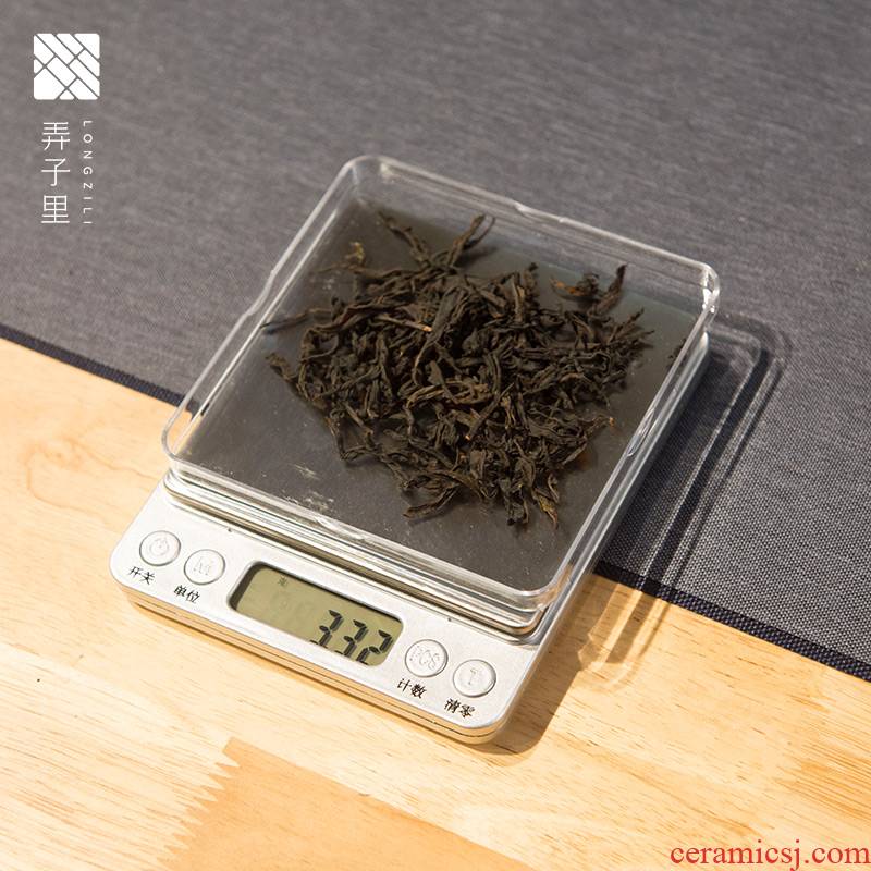 Weighing machine, high precision electronic said small kitchen scale tea Chinese herbal medicine g small household scale measurement scale
