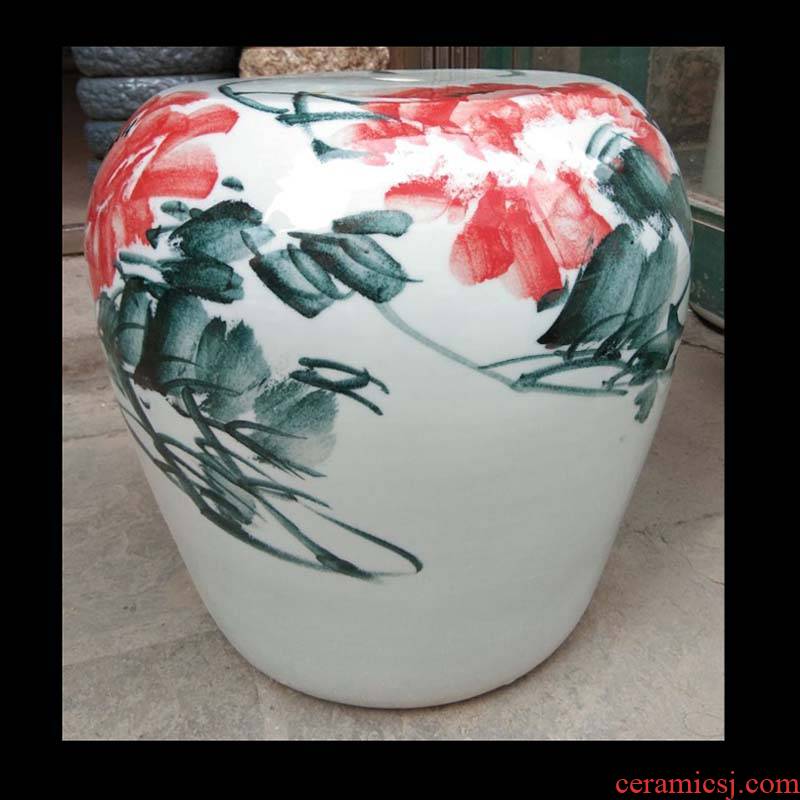 Jingdezhen ceramic porcelain hand - made lotus who apple safe porcelain who bathroom closet who