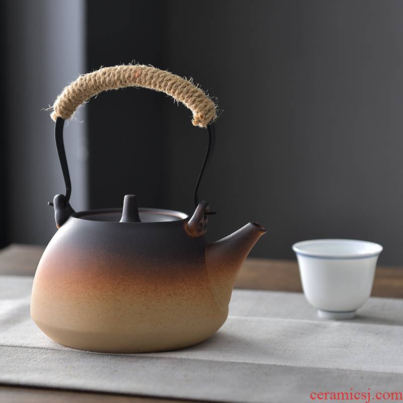 New wood cooking pot clay POTS electric TaoLu boiling kettle health lasts a kettle side teapot authentic bag in the mail