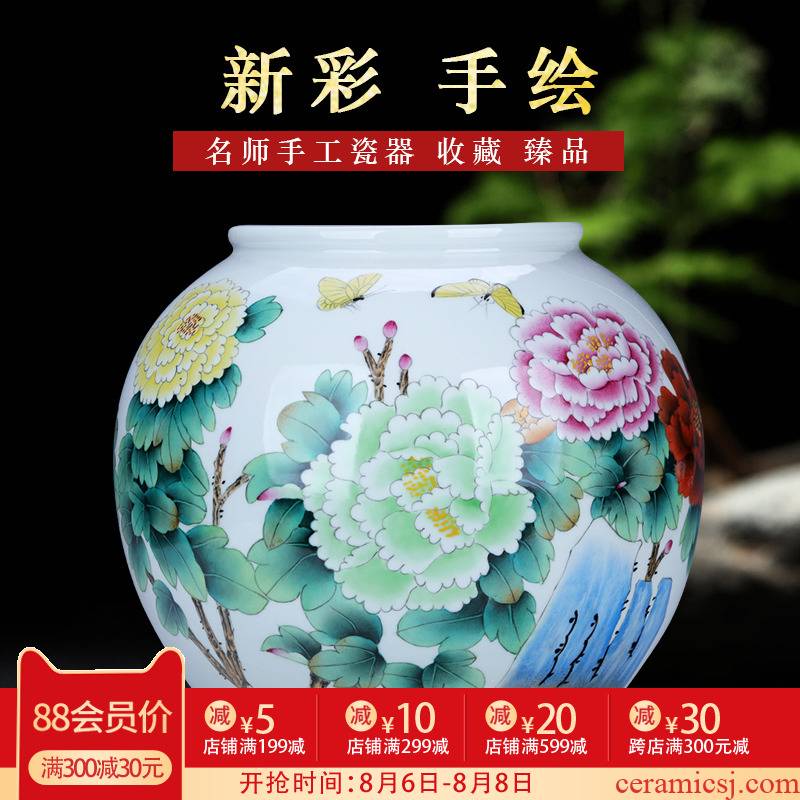 Jingdezhen blooming flowers and heavily vases, ceramic circle expressions using study does scroll identifiers furnishing articles medium sitting room