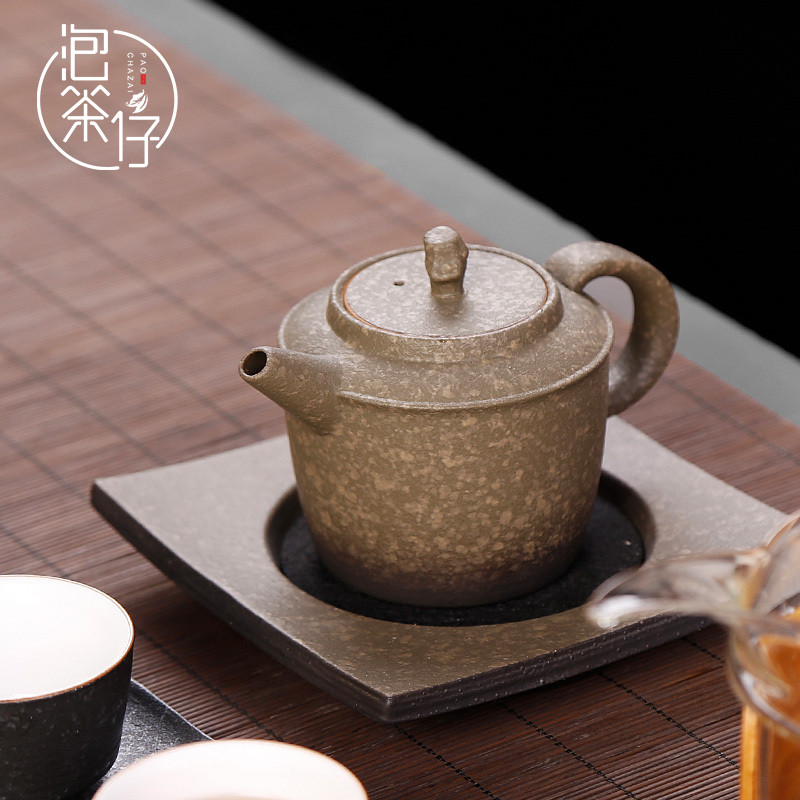 Tea seed Japanese coarse clay POTS on dry terms ceramics are it tray Tea adopt a pot pad archaize ideas