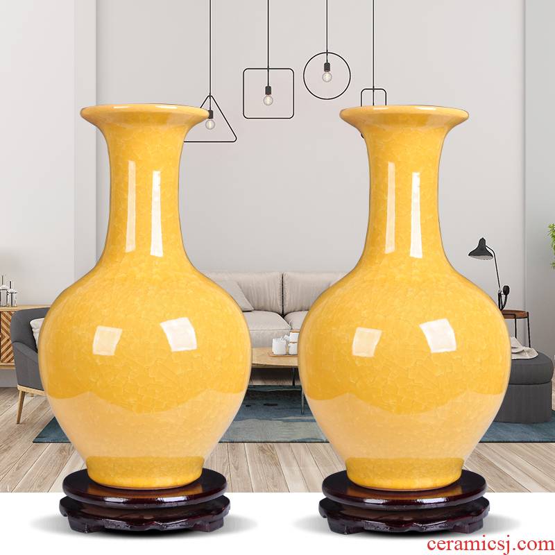 Creative jingdezhen ceramic vase wine accessories I and contracted home furnishing articles table flower arrangement sitting room move