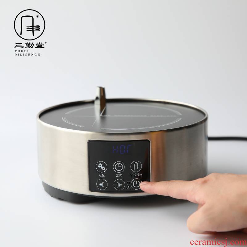 Three frequently hall electric TaoLu tea stove automatic pumping household iron POTS, glass silver plates boiled tea POTS S81001
