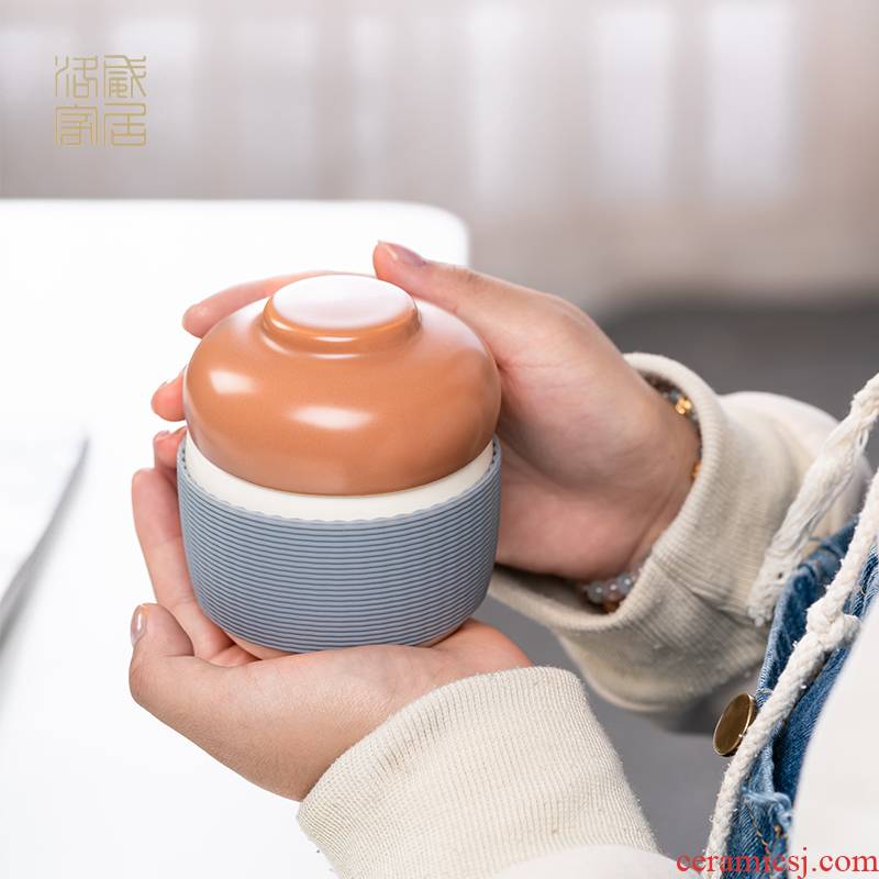 Travel clearance touch base 】 【 kung fu tea set suit portable crack cup a pot of jingdezhen ceramics cup