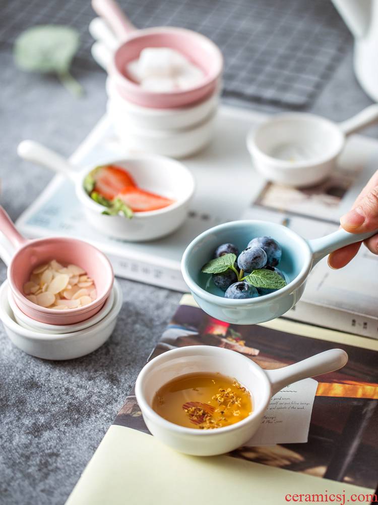 Flavor dish household dab of creative ceramic mini Japanese salad dipping sauce condiment tomato sauce vinegar dishes