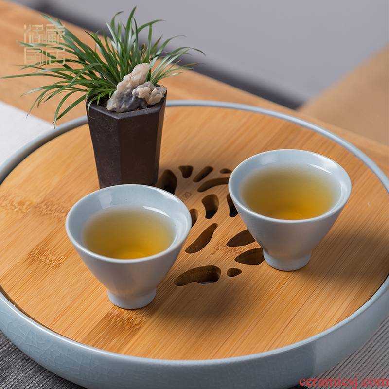 Blower, small jingdezhen ceramic cups hat to cup your up slicing kunfu tea cup meditation cup your porcelain sample tea cup