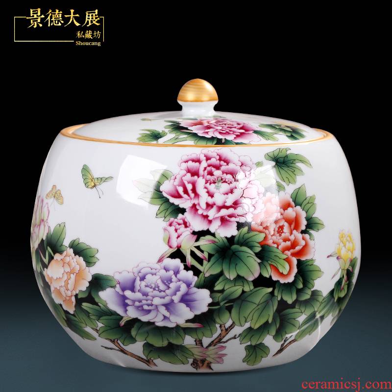 Jingdezhen ceramics wine accessories furnishing articles sitting room office rich ancient frame barrel storage tank household act the role ofing is tasted